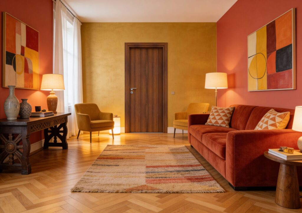 Collezione: Tech, Modello: 60L, Finitura: Noce Nazionale, Maniglia: Brera Cromo lucido.